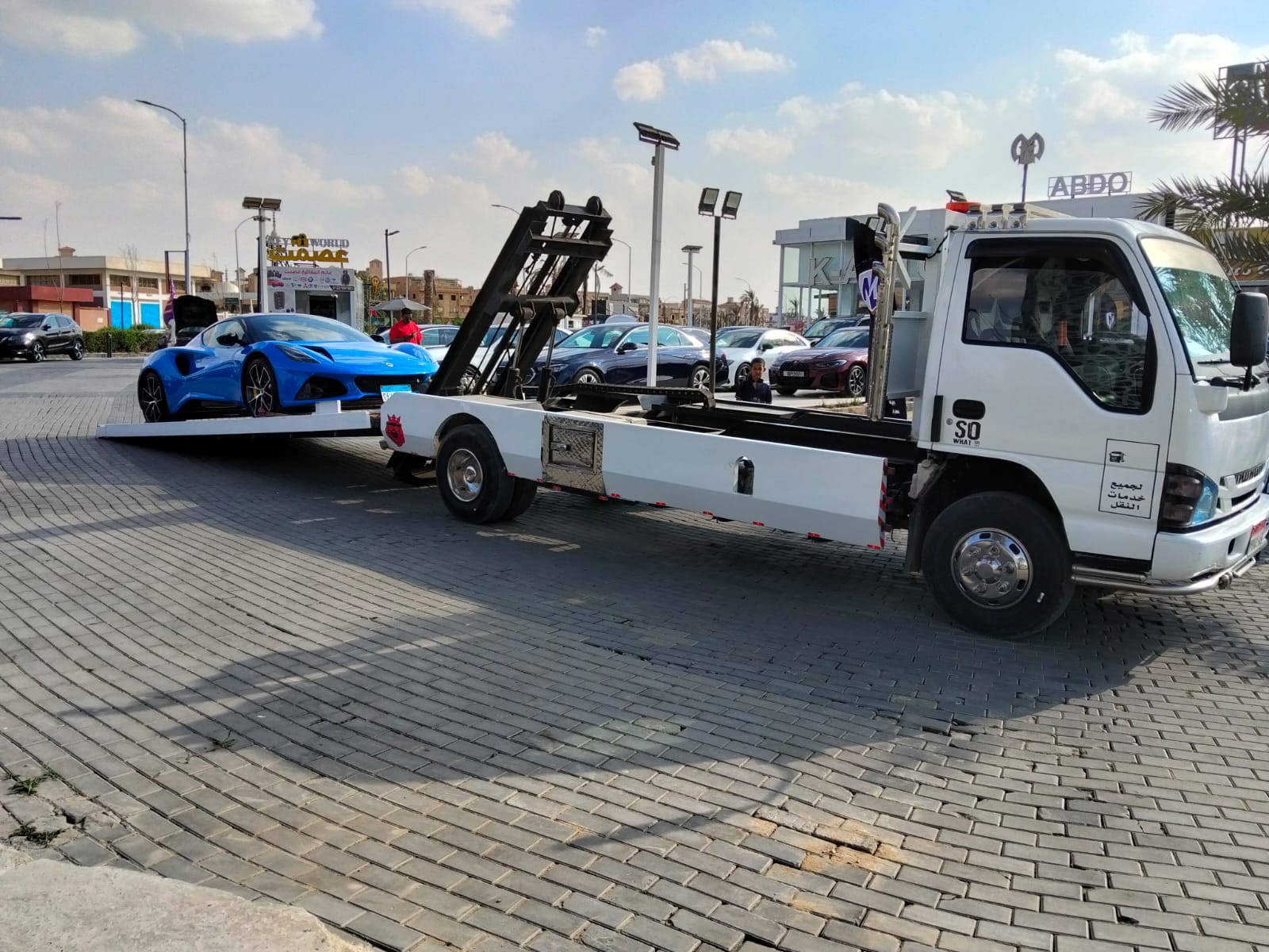 ونش فلات بيد